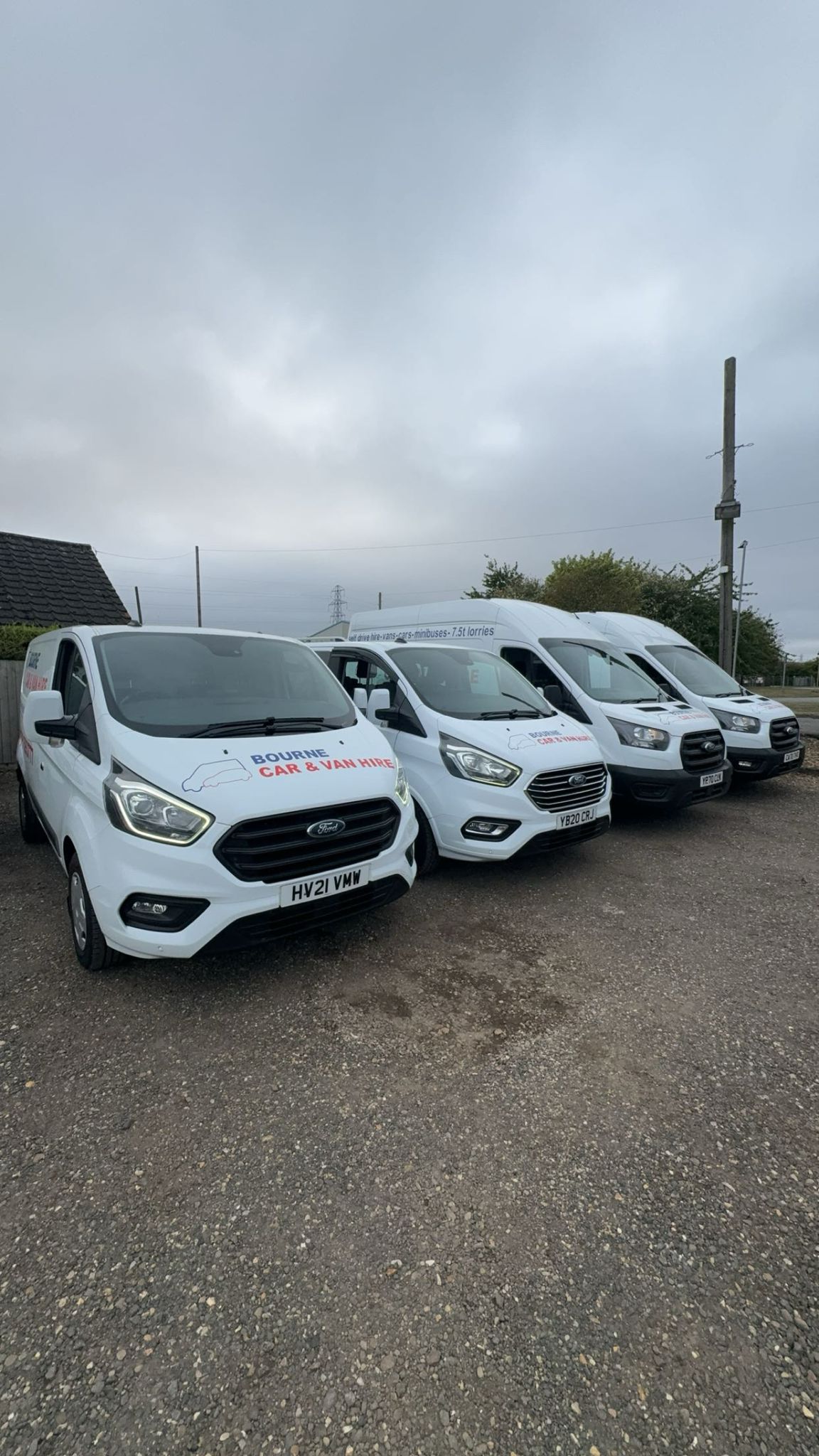 Our well-maintained vehicle fleet