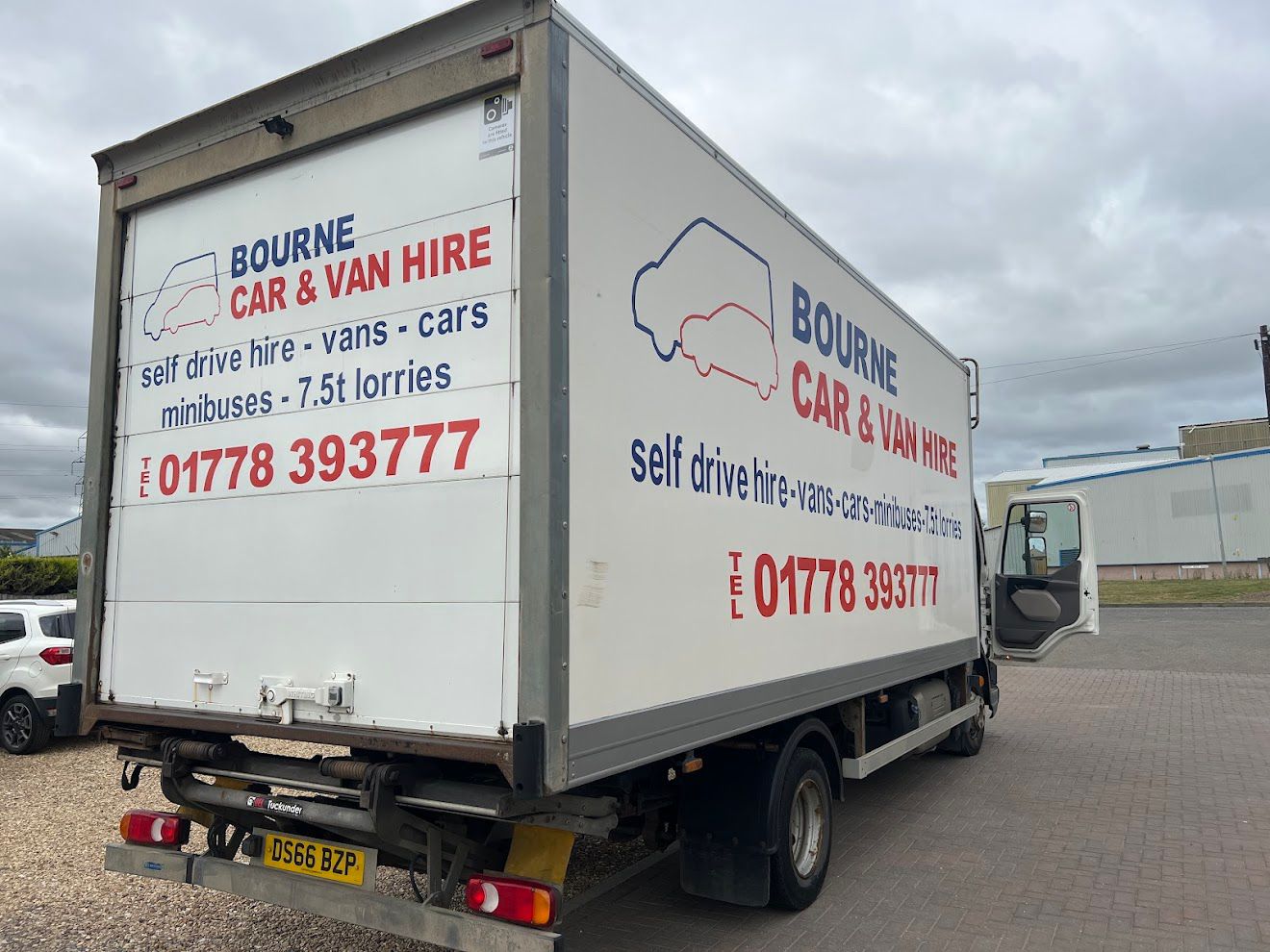 Commercial vehicle hire including lorries